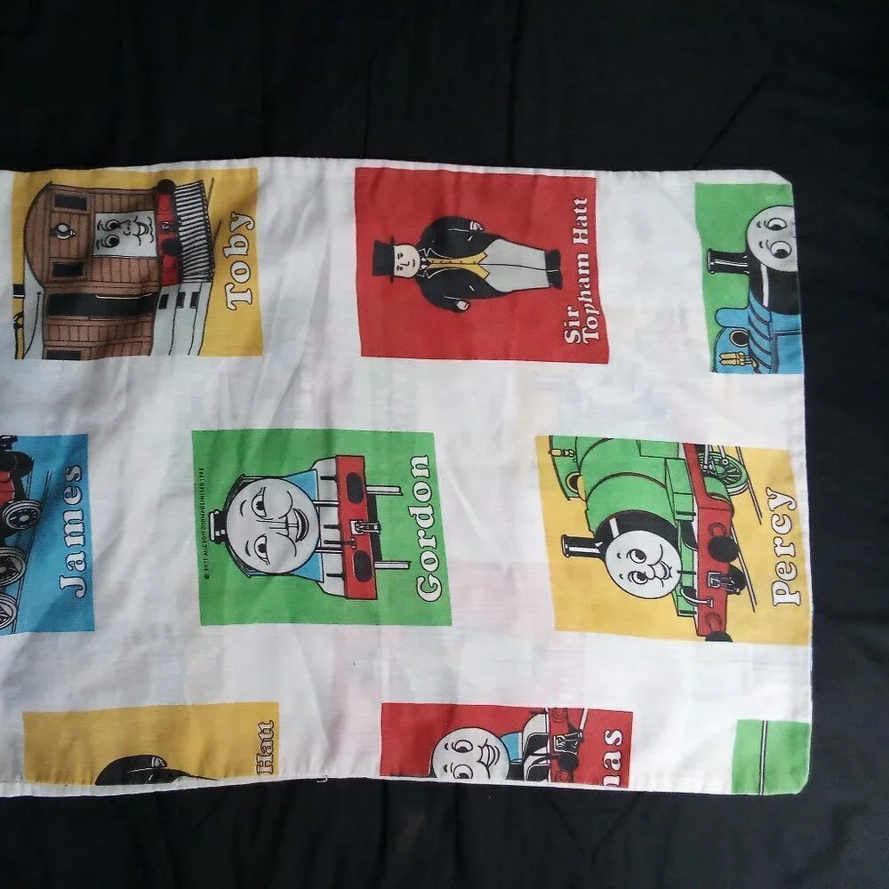Vintage Thomas Tank Engine Pillow Case
